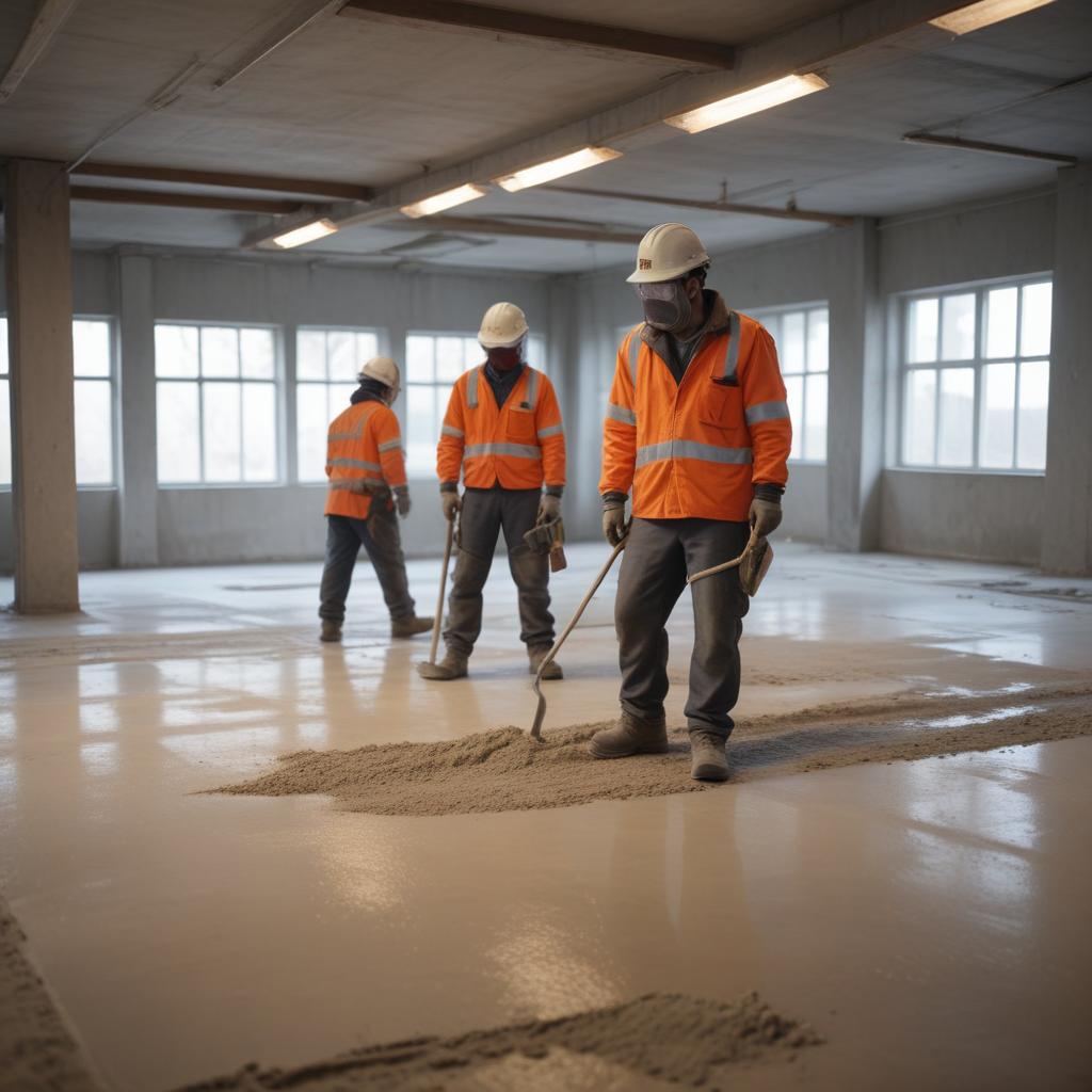 Полусухая стяжка пола: технология выполнения и характеристики - изображение 2