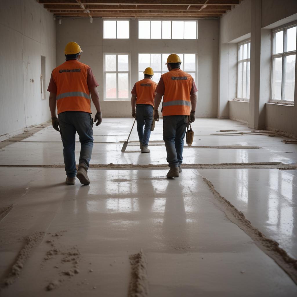 Полусухая стяжка пола: технология выполнения и характеристики - изображение 3