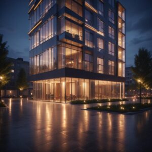 Акцентное архитектурное освещение: принципы выбора и реализации