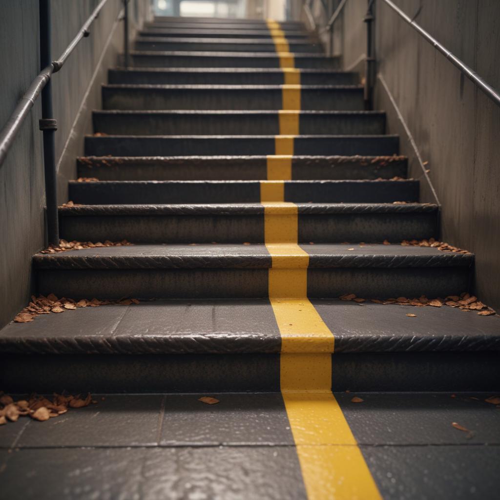 Противоскользящие ленты: характеристики и области применения